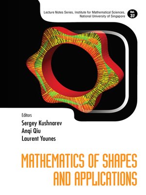 cover image of Mathematics of Shapes and Applications